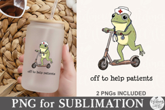 Off to Help Patients PNG Product Image 2