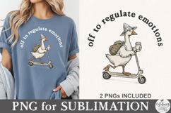 Off to Regulate Emotions PNG Product Image 3