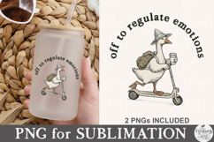 Off to Regulate Emotions PNG Product Image 4