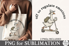Off to Regulate Emotions PNG Product Image 5