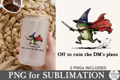 Off To Ruin The DMs Plans PNG Product Image 3