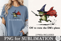 Off To Ruin The DMs Plans PNG Product Image 5