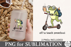 Off To Teach Preschool PNG Product Image 5