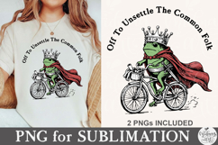 Off to Unsettle the Common Folk PNG Product Image 1