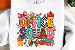 Office Squad Teacher Back to School PNG Product Image 1