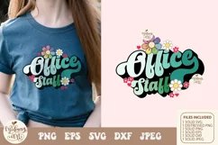 Office staff Png svg, School svg, Retro svg, Office shirt Product Image 2