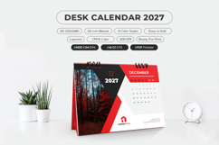Corporate desk calendar 2027