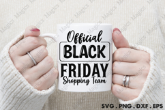 Official Black Friday Shopping Team SVG, Black Friday SVG Product Image 4