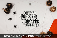 Official Trick or Treater Guard SVG - Halloween Design Product Image 1