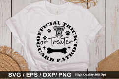 Official treat tester- Halloween Dog SVG Design Product Image 1