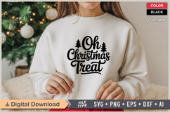 Oh Christmas Treat SVG | Christmas SVG | Holiday SVG | Xmas Product Image 2