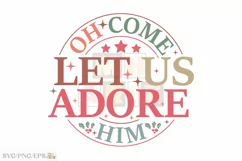 Christmas Christian SVG PNG T-shirt Design Product Image 2