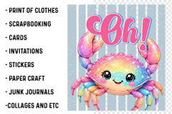 Oh Crab Summer PNG Product Image 2