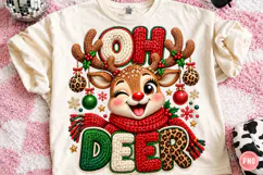 Oh Deer PNG, Christmas Reindeer Product Image 1