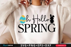 Oh Hello Spring SVG Design Product Image 1