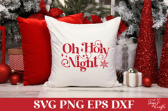 Oh Holy Night SVG Quote Product Image 3