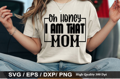Funny Mom Life SVG Design - Mama mommy mom bruh Product Image 5