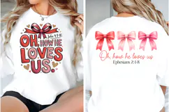 Oh How He Loves Us Png,Valentine png Product Image 2