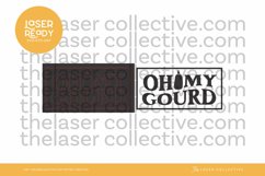 Oh My Gourd Fall Laser Sign File Product Image 2