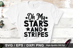 4th Of July SVG Design - 4th Of July T-shirt Design Product Image 5