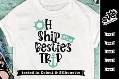 Oh Ship it's a Besties Trip SVG | Girls Trip SVG Product Image 3