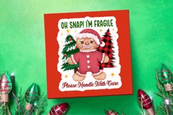 Oh snap im fragile Stickers PNG Product Image 2