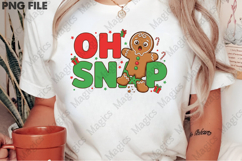 Oh Snap PNG, Christmas Gingerbread Png Product Image 2