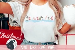 Oh What Fun SVG, Christmas SVG, Christmas Gnome, Printable Product Image 2