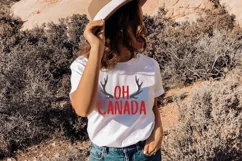 Oh Canada SVG - Canada Day SVG, Canadian T-Shirt SVG Product Image 3