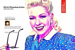 Oil Art Photoshop Action Product Image 1