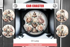Car Coaster Oil Lamp Product Image 1