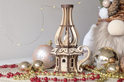 Oil Lamp Fairy House - Laser Cutting Template, SVF File Product Image 6