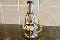 Oil Lamp Fairy House - Laser Cutting Template, SVF File Product Image 2