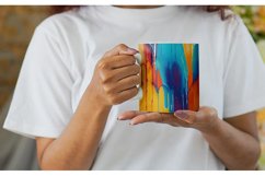 Oil Painting Dripping Mug sublimation design Product Image 2