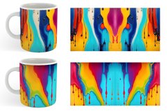 Oil Painting Dripping Mug sublimation design Product Image 5
