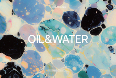 Oil &amp; Water: Abstract Backgrounds Product Image 1