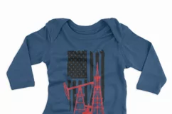 Oilfield Flags | Oilfield Strong Flag | Oilfield Life SVG Product Image 3