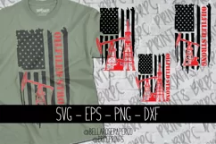 Oilfield Flags | Oilfield Strong Flag | Oilfield Life SVG Product Image 1