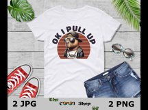 Ok I Pull Up Capybara Png, Capybara Meme Png, Funny Capybara Product Image 3