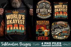 Dad sublimation PNG, Father 4 PNG, Father's day PNG Product Image 2