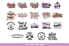 Halloween SVG Bundle, Halloween Quotes, Spooky, Witch PNG Product Image 1