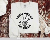 Halloween SVG Bundle, Halloween Quotes, Spooky, Witch PNG Product Image 18