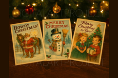 Christmas cards, digital christmas card, printable xmas card Product Image 9