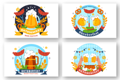 11 Happy Oktoberfest Beer Festival Illustration Product Image 2