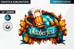 Oktoberfest Clipart, oktoberfest banner, beer festival PNG Product Image 1