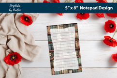 Old book Digital memo pad