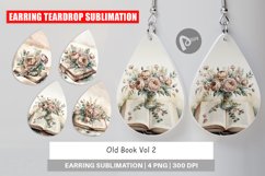 Earring Old Books Product Image 1