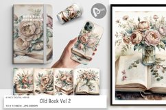 Digital Paper Old Books Product Image 1