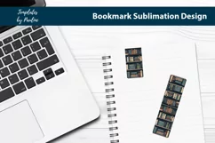 Old Bookshelf Printable Book mark