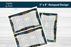 Old bookshelf Digital memo pad